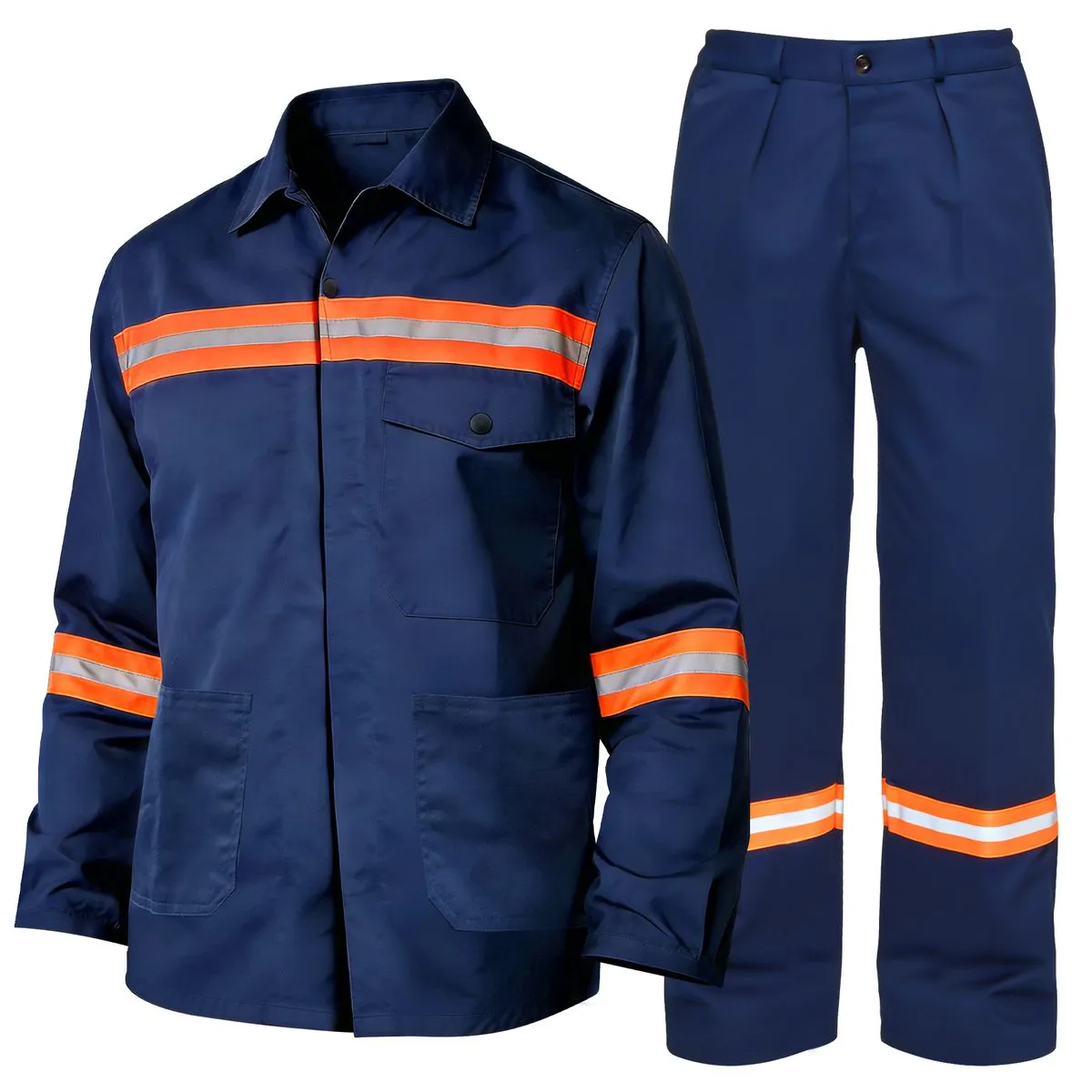Sydney High Visibility Reflective Work Suit and Workwear with Pockets