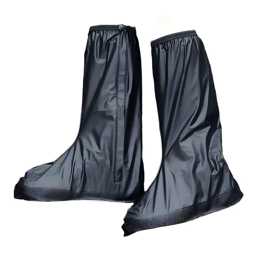 Thickened Waterproof Rain Boot Covers High Tube Anti-slip Wear-resistant