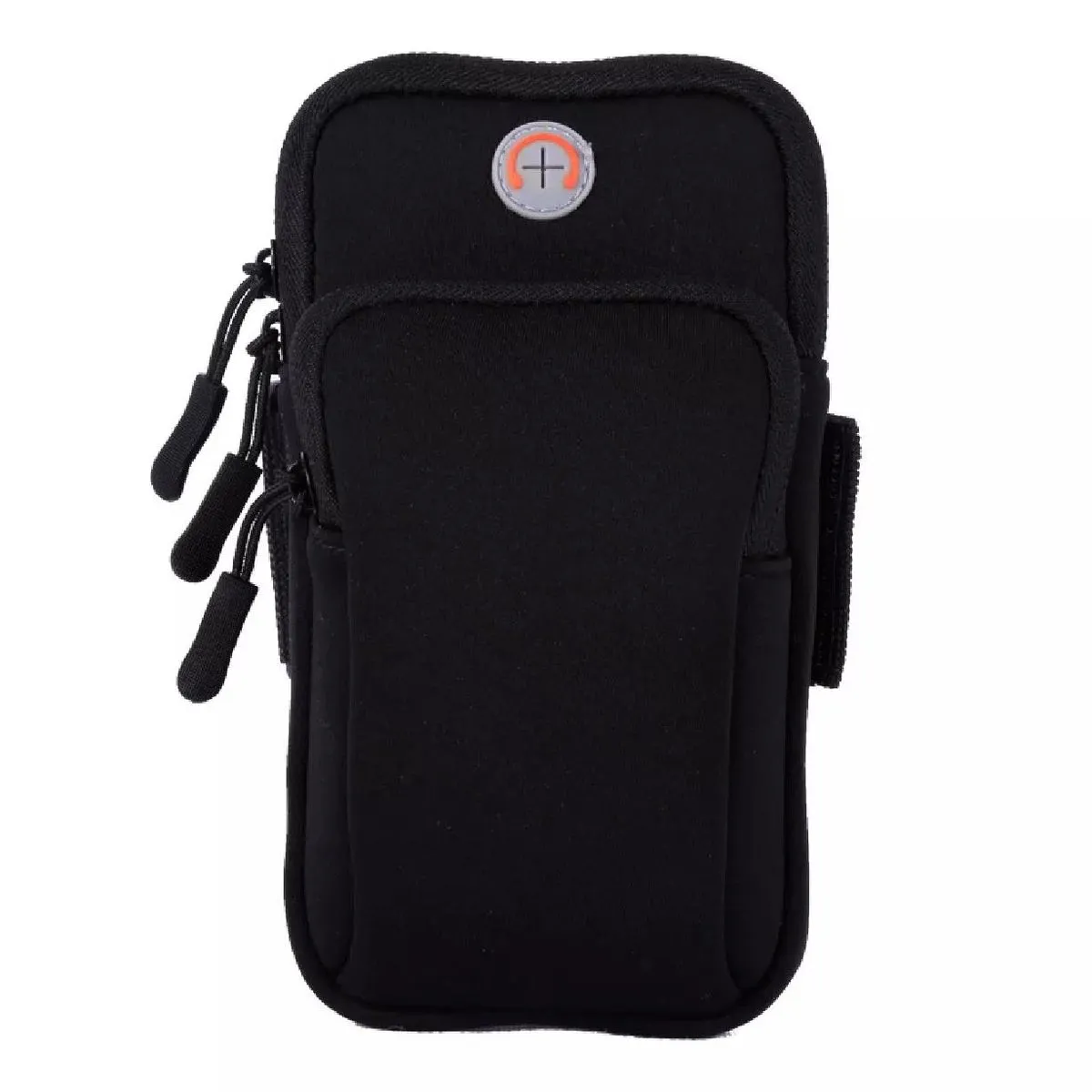 Outdoor Sports Casual Sweatproof Running Armband Bag - Black