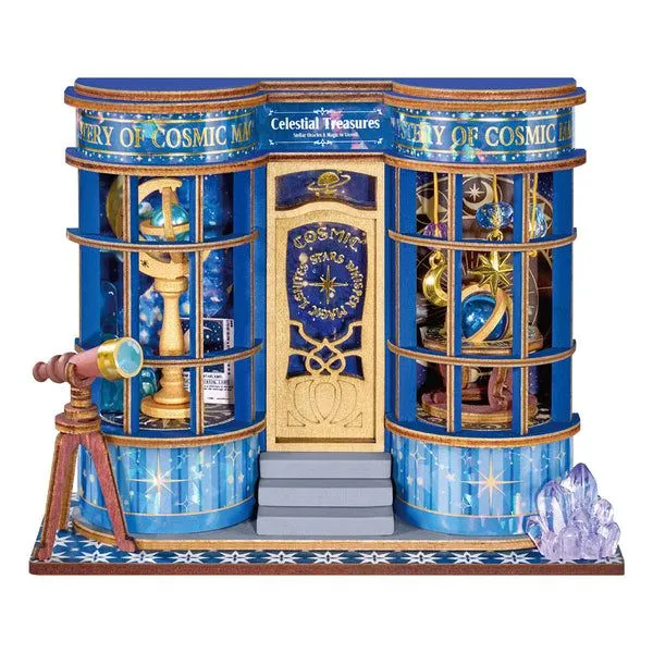 Rolife By Robotime Magic Astronomy Shop DIY Miniature House