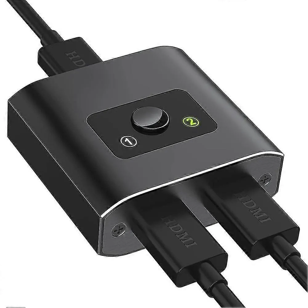 -compatible Splitter, Switch Bi-direction 1 In 2 Out Manual Switcher For , , Ps3, Blu-ray Player, Dv