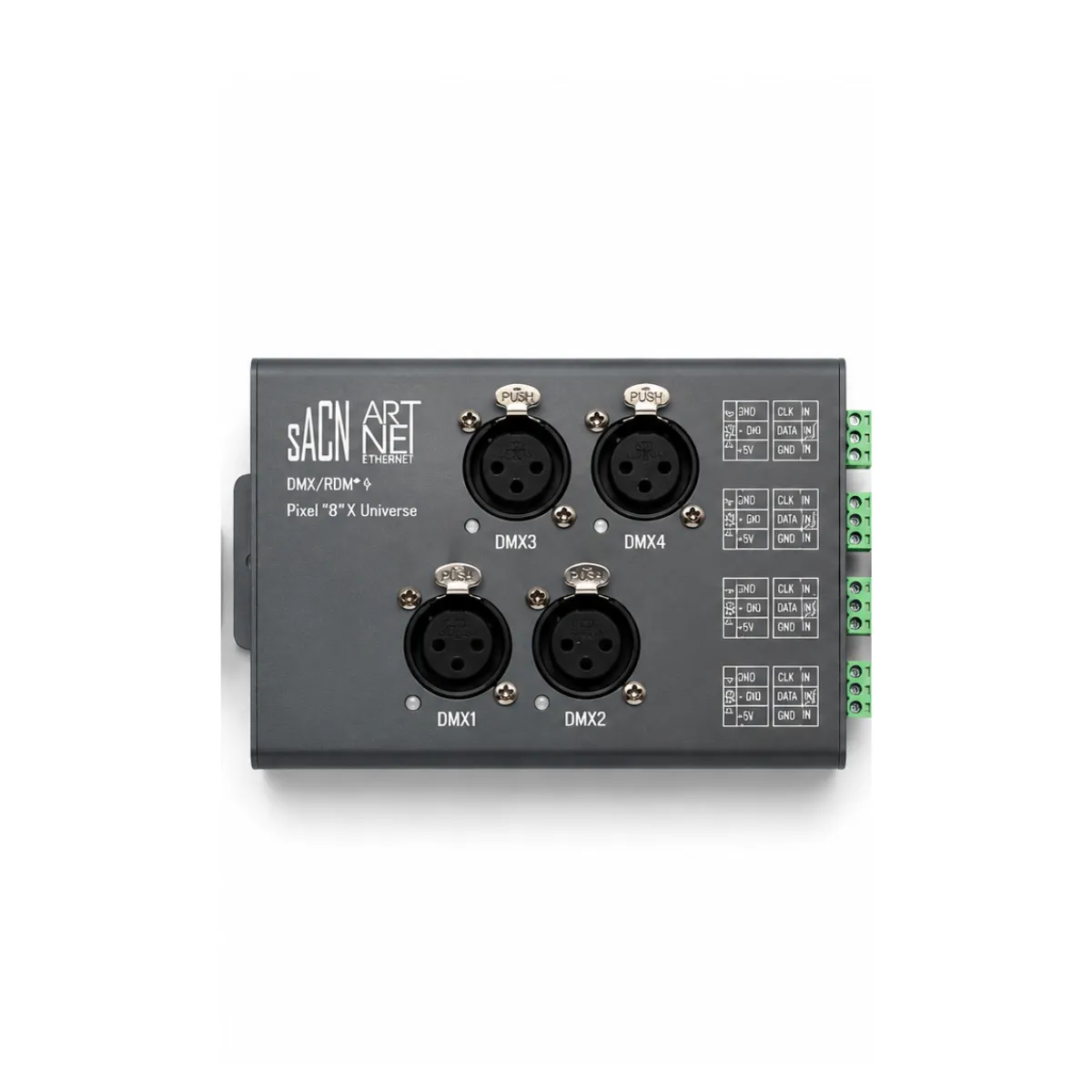Imix sACN Art-Net to DMX/RDM Pixel- 4-Port Ethernet Lighting Interface