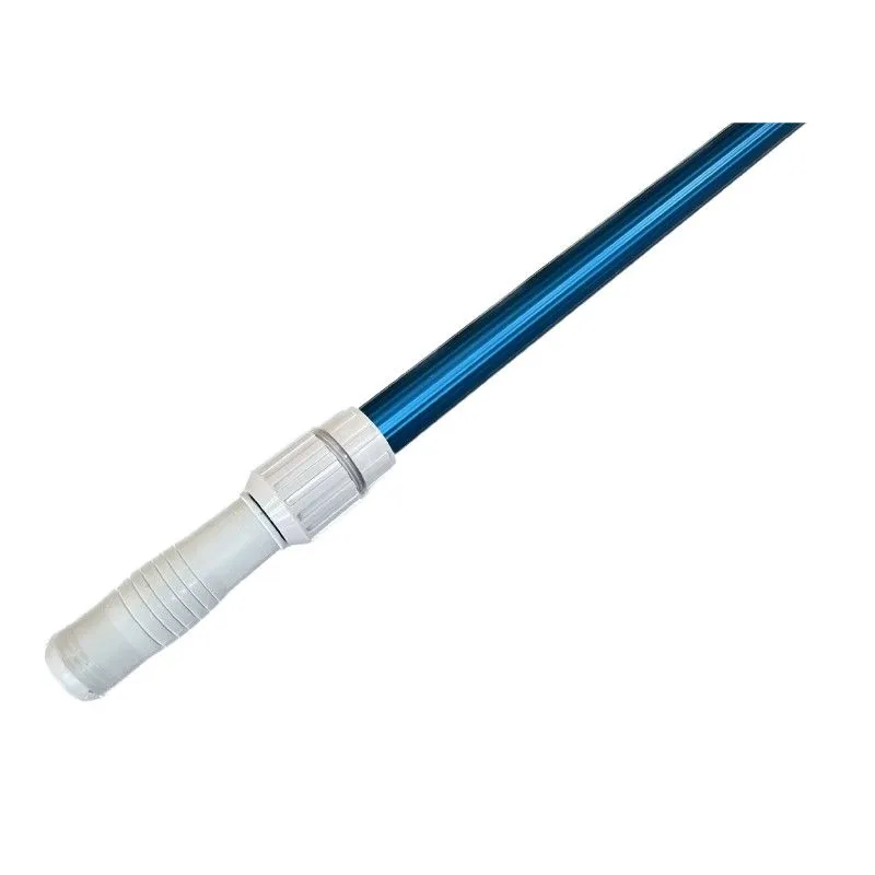 Pool Cleaning Pole 1.2 m Blue and White Manual Pool Maintenance Tool