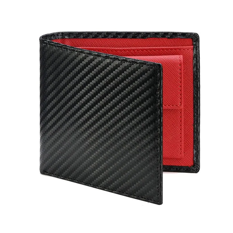 Men's Carbon Fiber Wallet Car Accessories Easy Install Quality