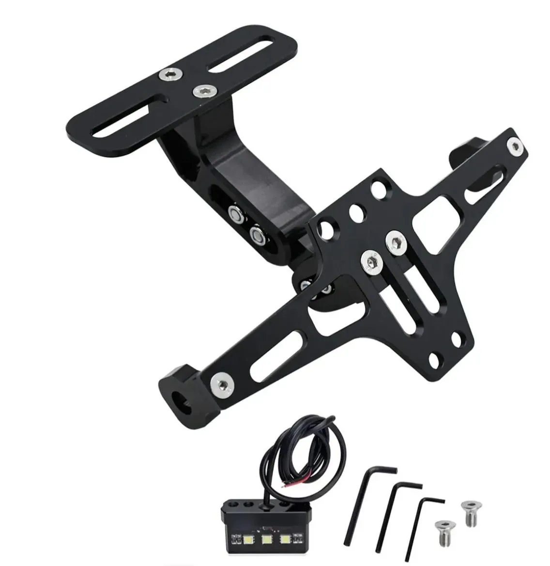 Moto Fender Eliminator Kit (Universal) - Neat Tail, Plate Bracket Mount
