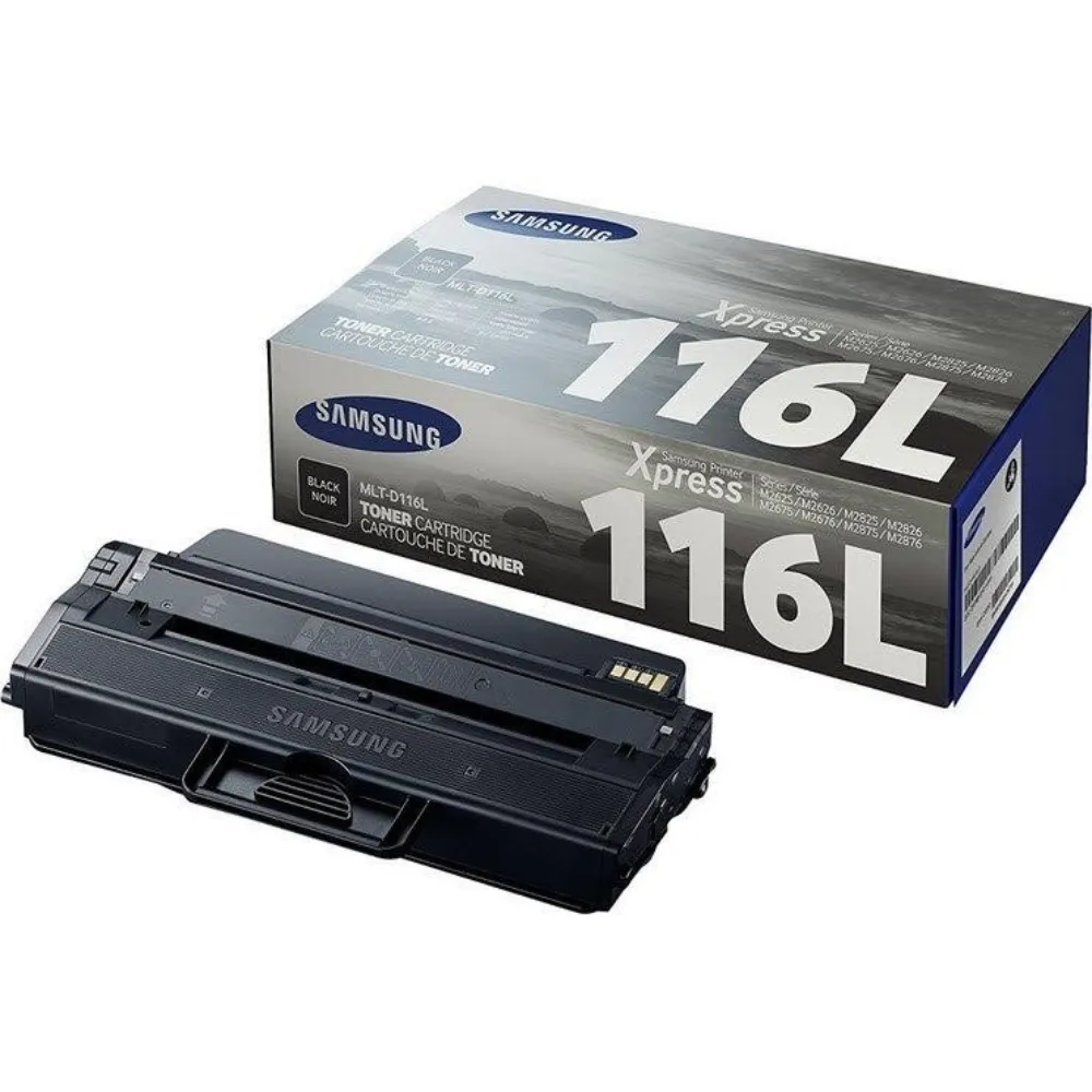 Samsung Printer Ink - D116L Ink Cartridges - Original Black Toner