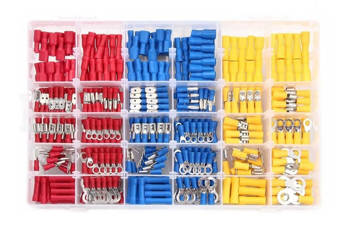 480 Piece Assorted Insulated Crimp Connectors