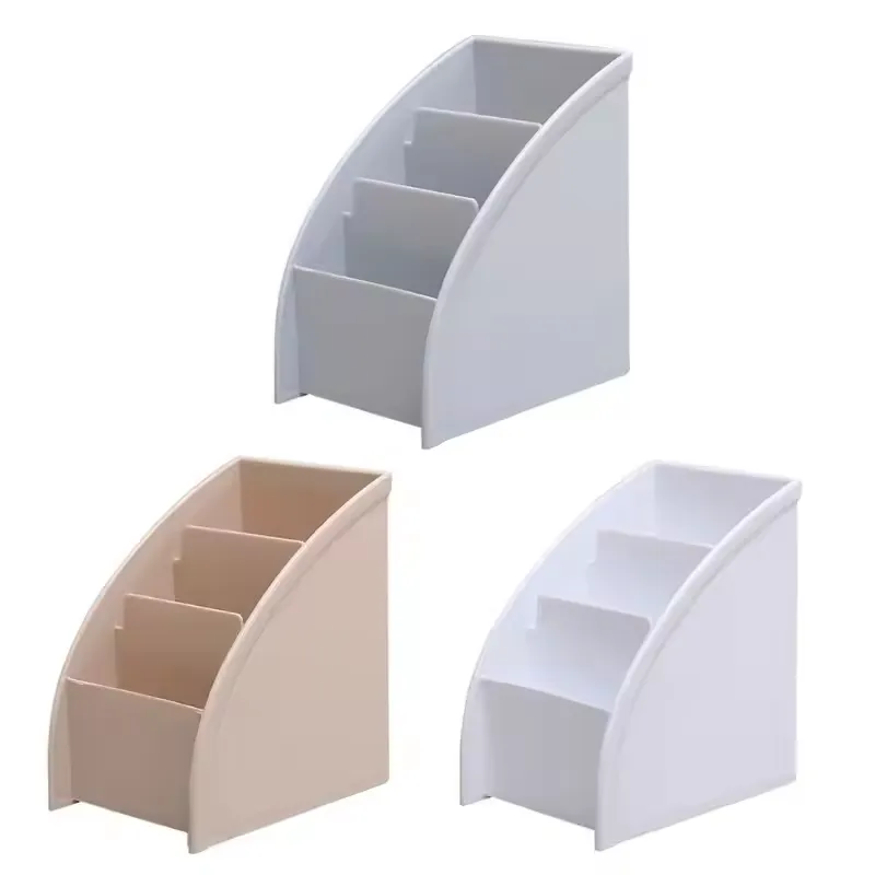 Desktop Storage Box -3-compartment Makeup Tool Storage Box - 3 Piece