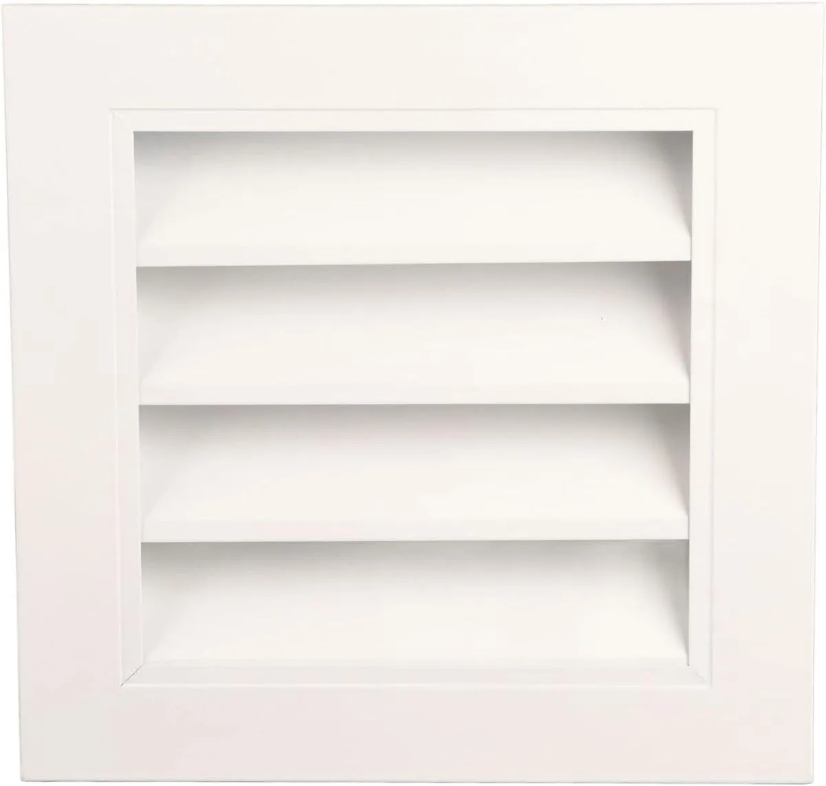 Shed Vent 9.8x9.8in Aluminum Alloy Gable Vent Waterproof Rainproof High