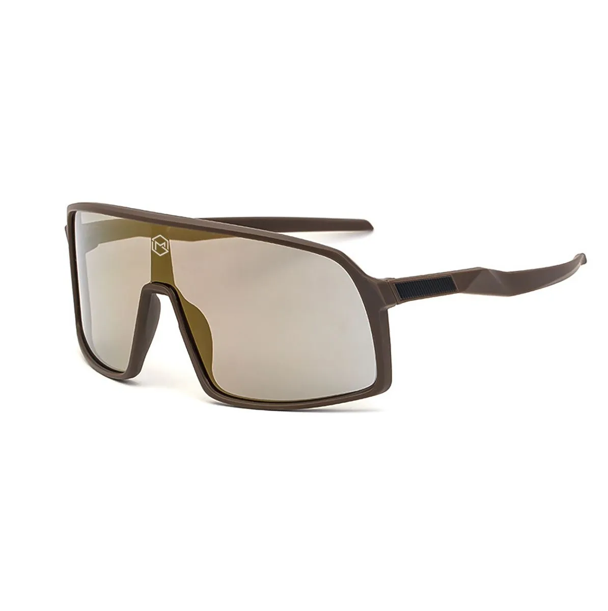Sophie Moda - Sports Cycling Goggles Sunglasses V2 - Velocita - Brown