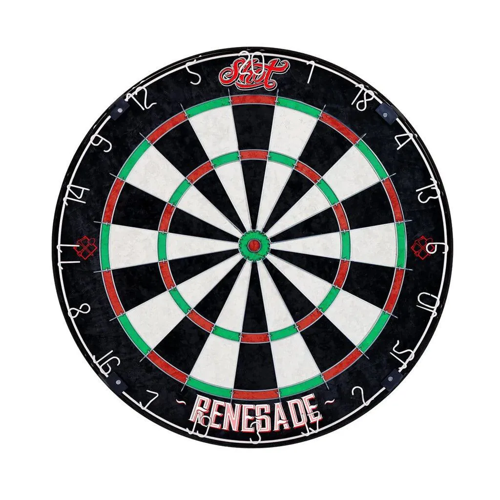 Professional Large Tournament-Grade Dartboard - Full-Size 18" Sisal Board