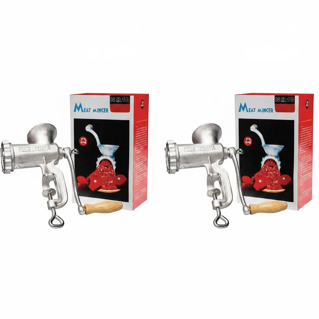 Mincer Stainless Steel Meat - Size 10 - 2 Pack