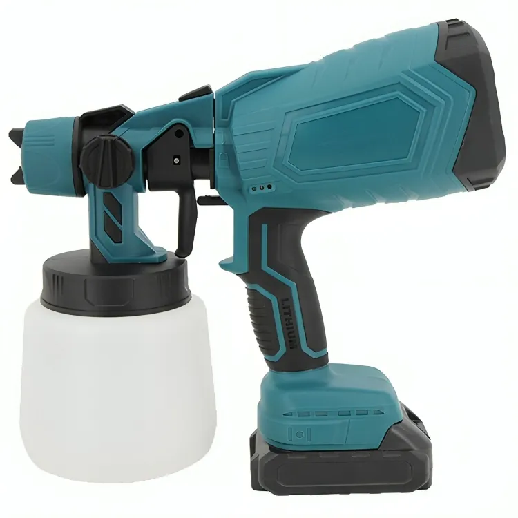 1000ML 18V Rechargeable Cordless Paint Spray Gun