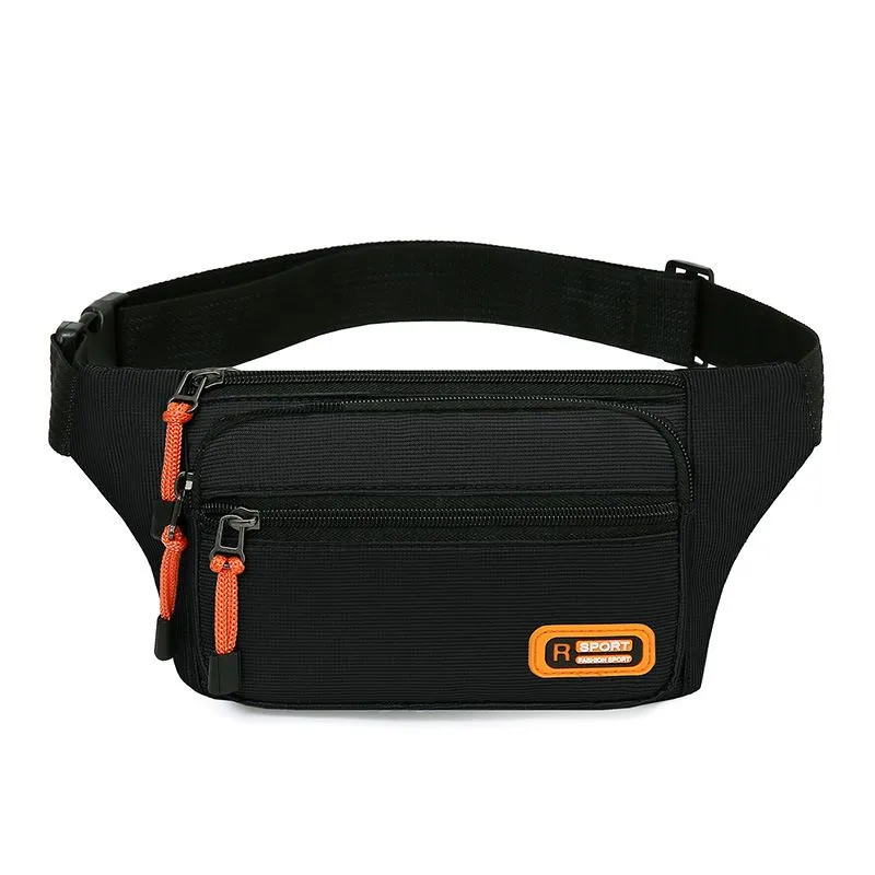 Wear-resistant and Waterproof Waist Bag - Black