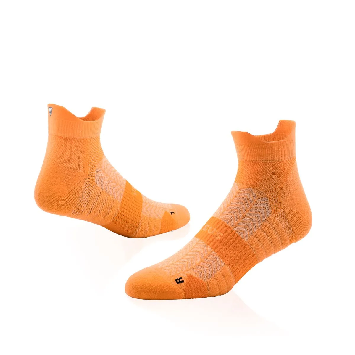 Versus Tangerine Glow Running Ankle Socks