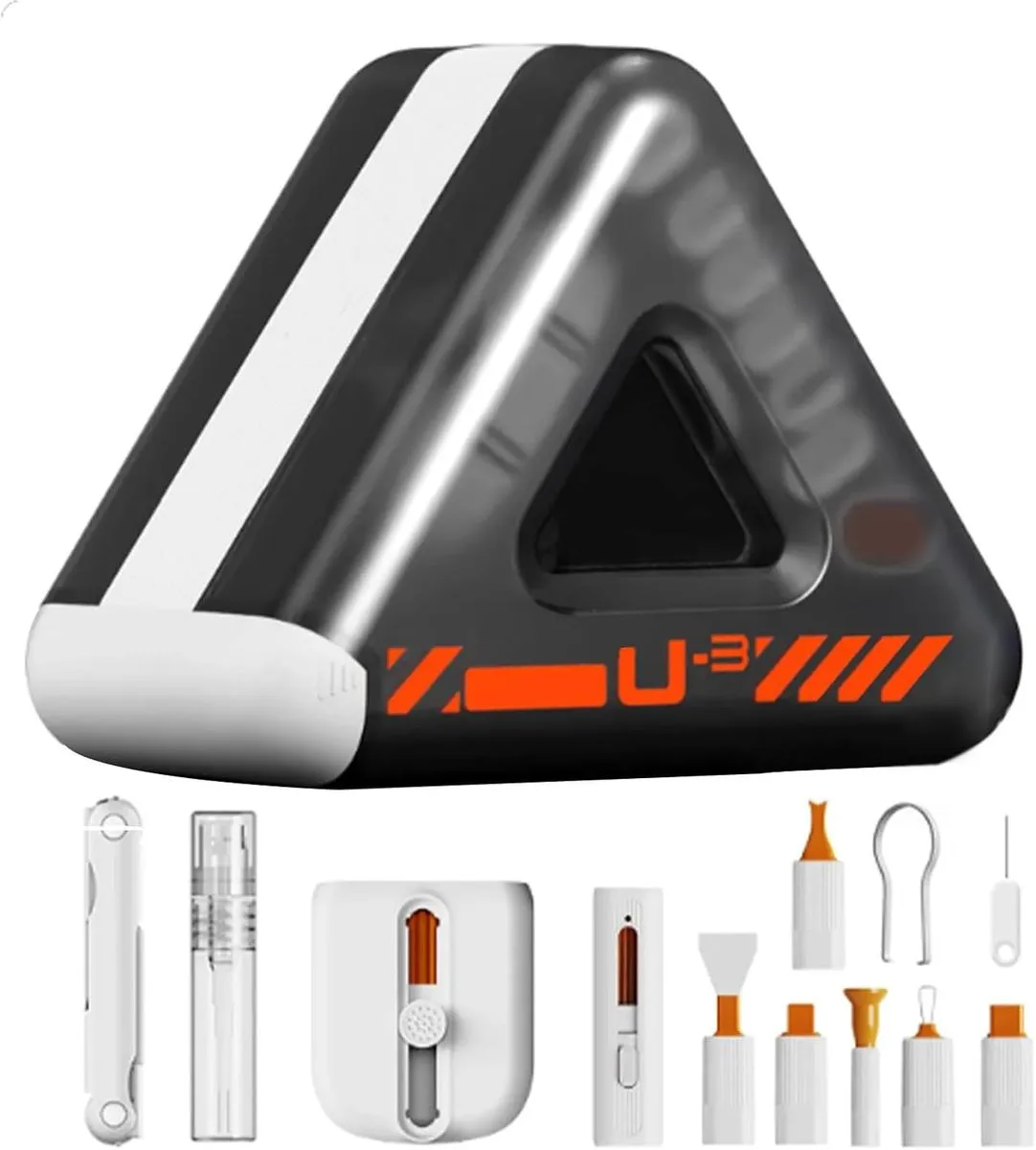 13-in-1 Keyboard Cleaning Kit - Premium, Portable & Multi-Use - Black