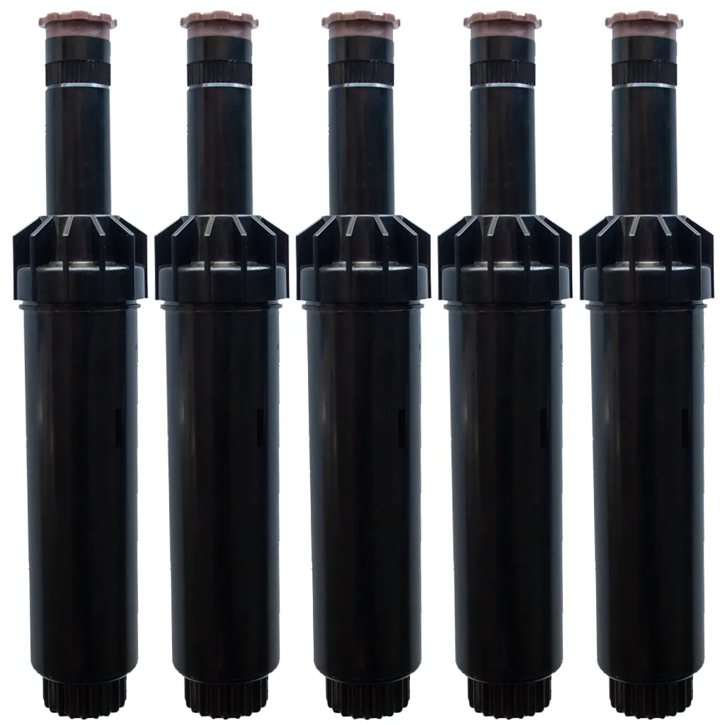 5 Garden Pop-Up Sprayers with 3,6m Radius Nozzles NP4-KVF12