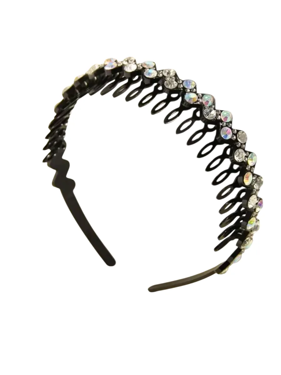 Rhinestone Long Teeth Headband Hair Accessory