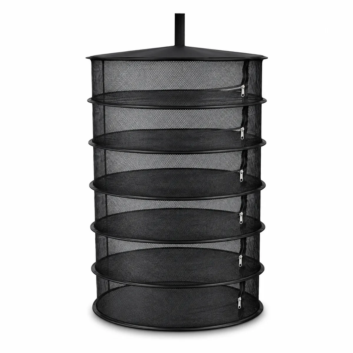 6-Layer Herb Drying Rack, Large Capacity Foldable Plant Drying Net