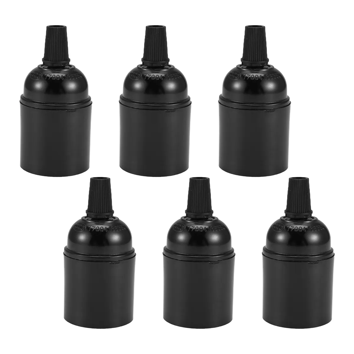 6-Pack E26/ E27 Bulb Es Screw Lampholder For Ceiling/Pendent/Floor