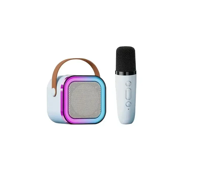Portable Karaoke Wireless Speaker With Bluetooth - Blue
