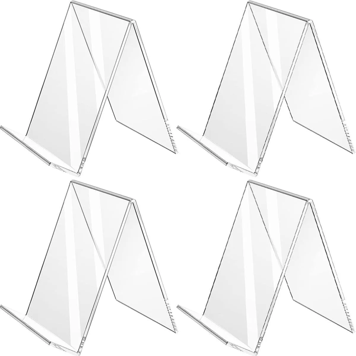 Acrylic Book Stand Display Desktop Reading Rack Document Holder