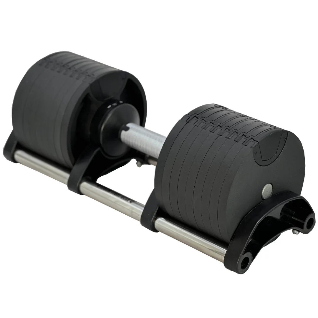 Ligum Fight Gear - Premium 32kg Adjustable Dumbbell - Black