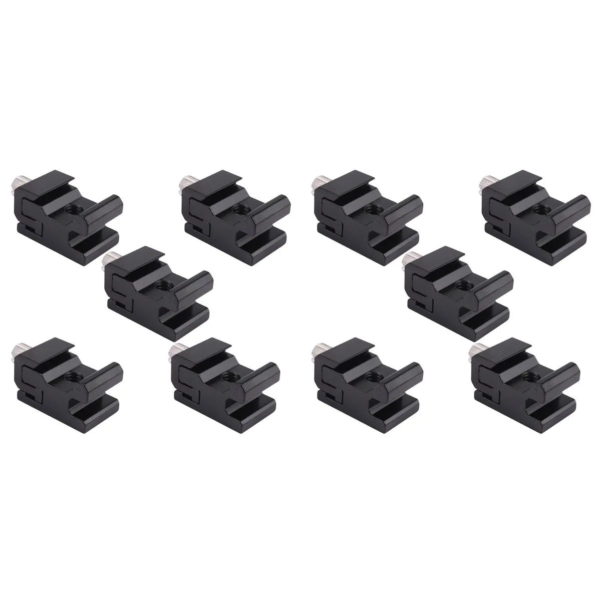 10Pcs Camera Metal Cold Shoe Hot Shoe Flash Bracket Mount Adapter