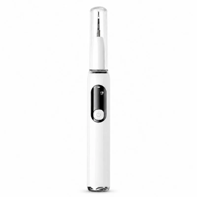 Tartar Removal Device, Ultrasonic Dental Scaler, White, Single Pack