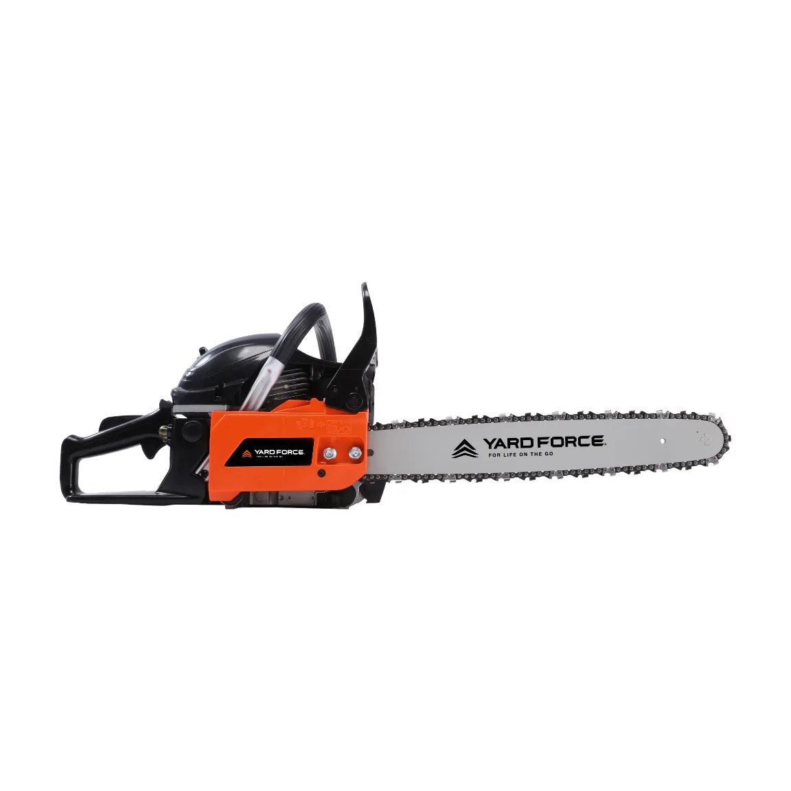 Yard Force Chainsaw 46cc 2-Stroke Petrol 18-Inch Bar Chain with Easy Start