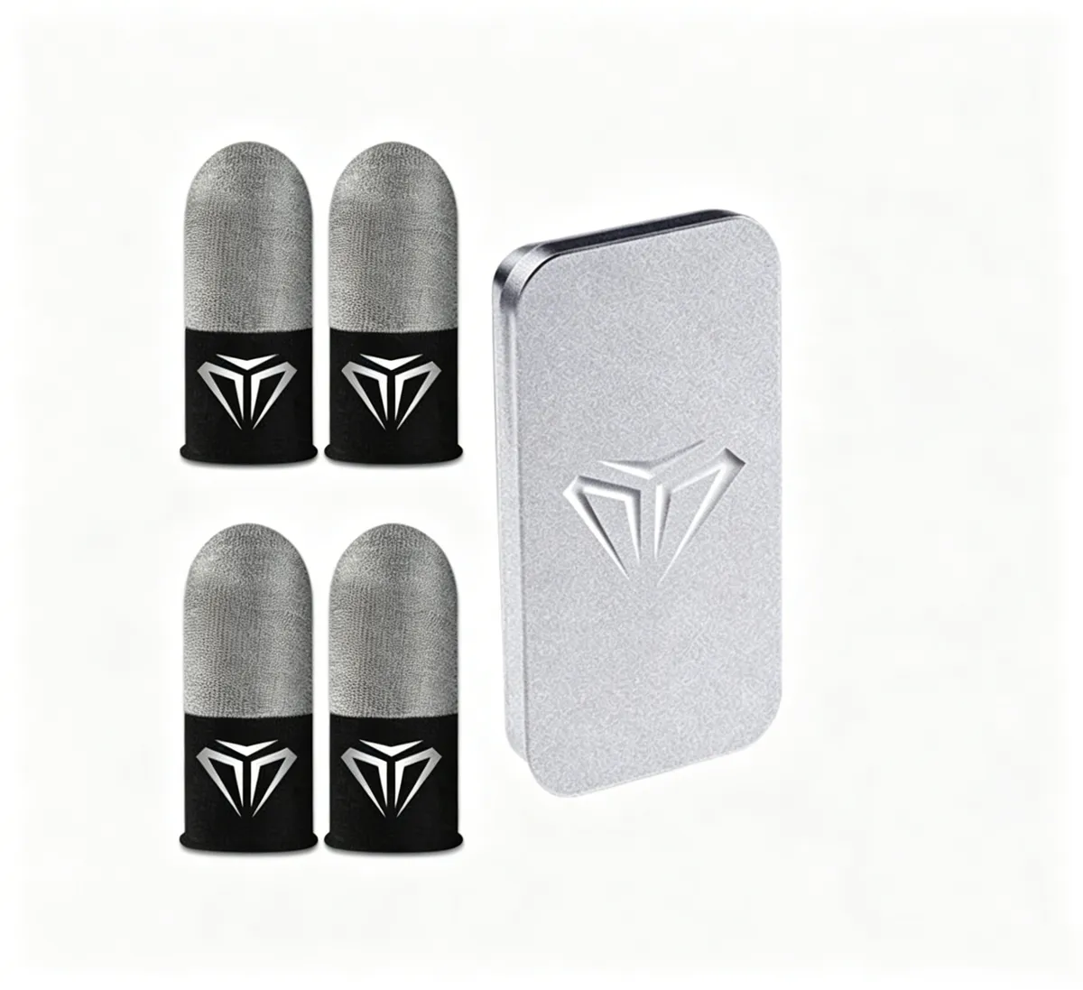 4-Piece Set Of Gaming Finger Sleeves For Mobile Phones