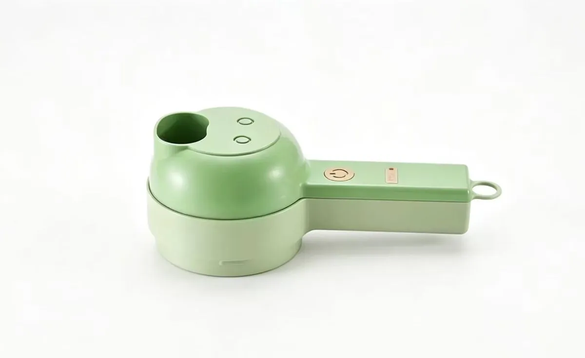 4-in-1 Electric Vegetable Chopper, Mini Food Cutter and Whisk