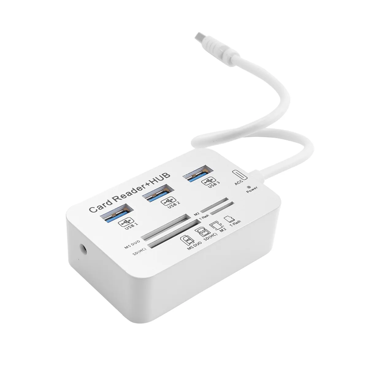 Usb Hub 3.0 Usb Splitter 3 Ports Extensor Card Reader Usb3.0 for Pc