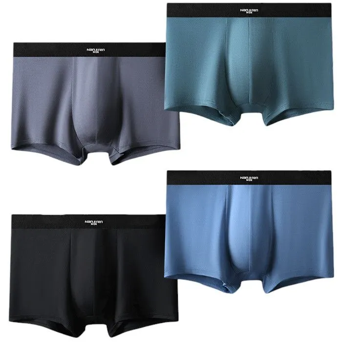 NanJiren Boxers For Men Modal Cotton Men's Briefs Underwear x 4 - Modal 5209
