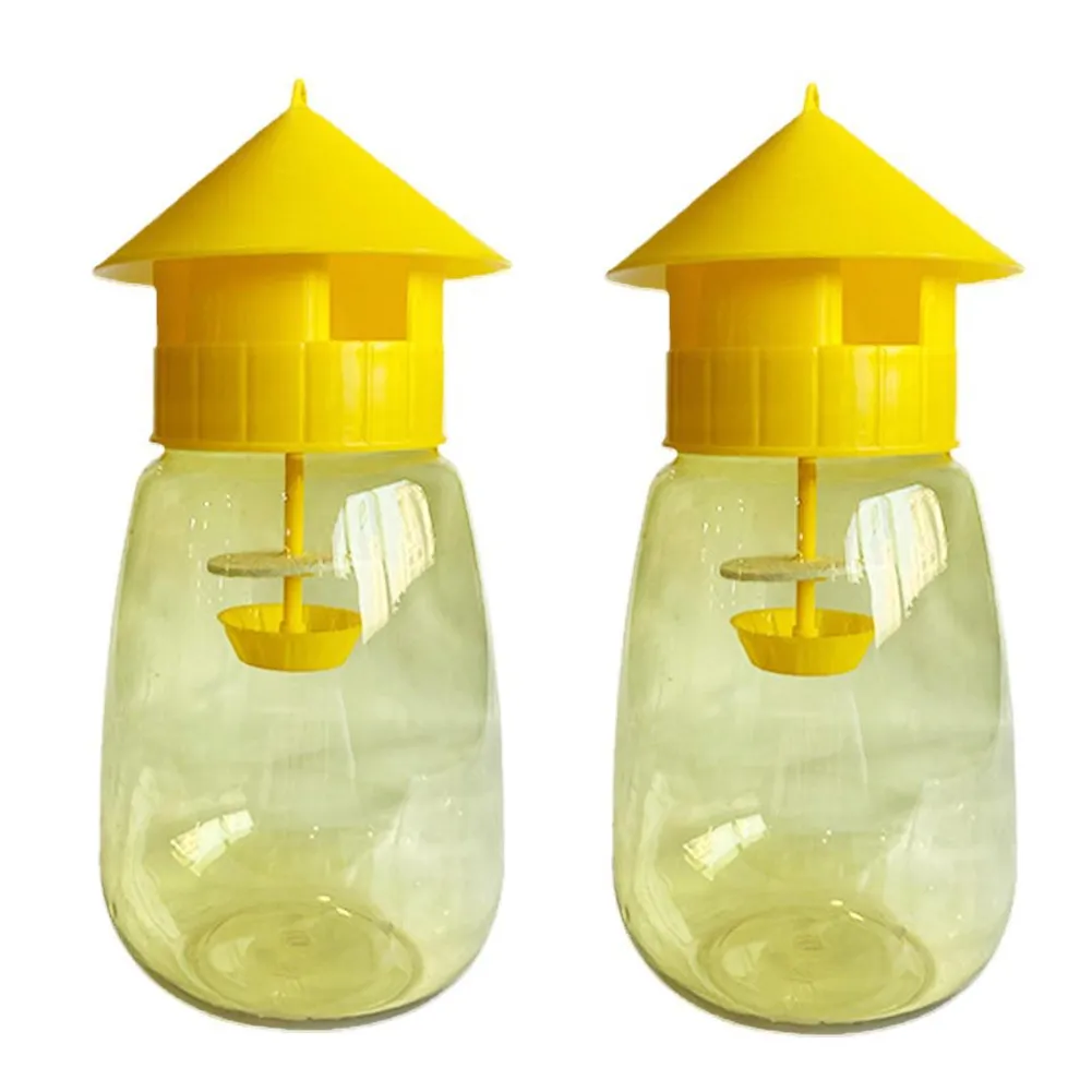 2 Piece Reusable Fly Trap (Requires Separate Purchase Of Trapping Agent)