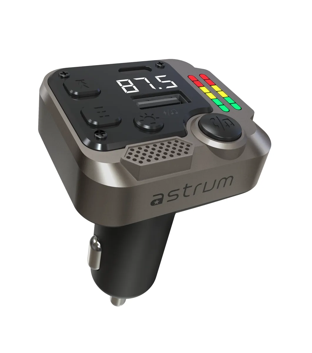 Astrum Car FM Transmitter PD30W USB-C QC3.0 & Hands-Free - FM430