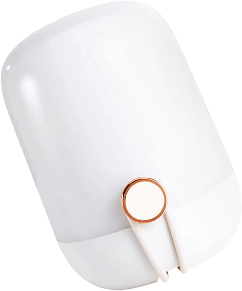 Portable Dimmable LED Bedside Night Light White Desktop Lamp for Nursing