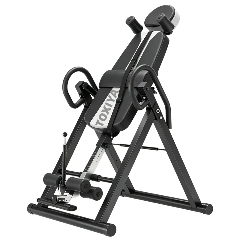 TOXIYA Inversion, Adjustable Folding Machine and Fitness Equipment - Black