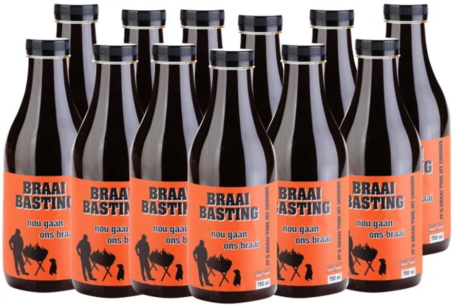 Nou Gaan Ons Braai - Braai Basting (12 x 750ml)