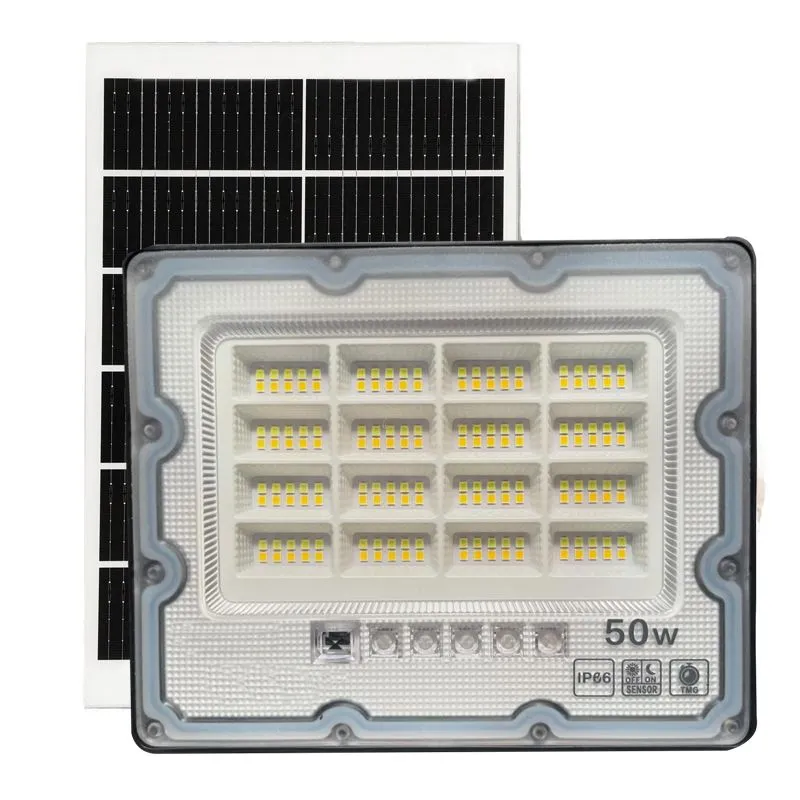 Solar Lights Garden light Outdoor Ip66 Waterproof 50W with Solar Panels
