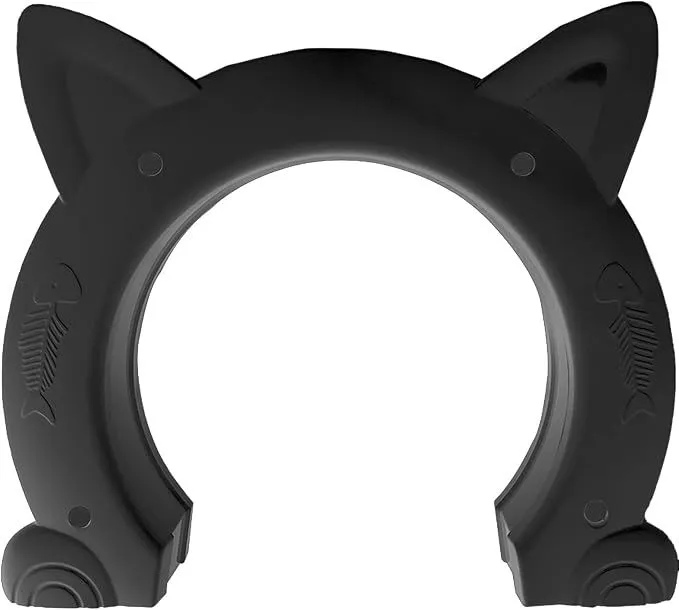 Cat Door Interior Door, Back Friendly Kitten Doors Without Flap