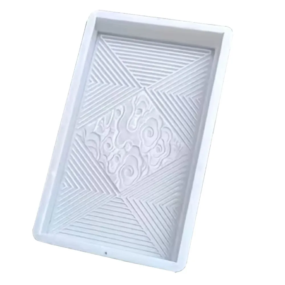 DIY Tool Cement Antique Tile Pavement Stepping Stone Mold (64cm)