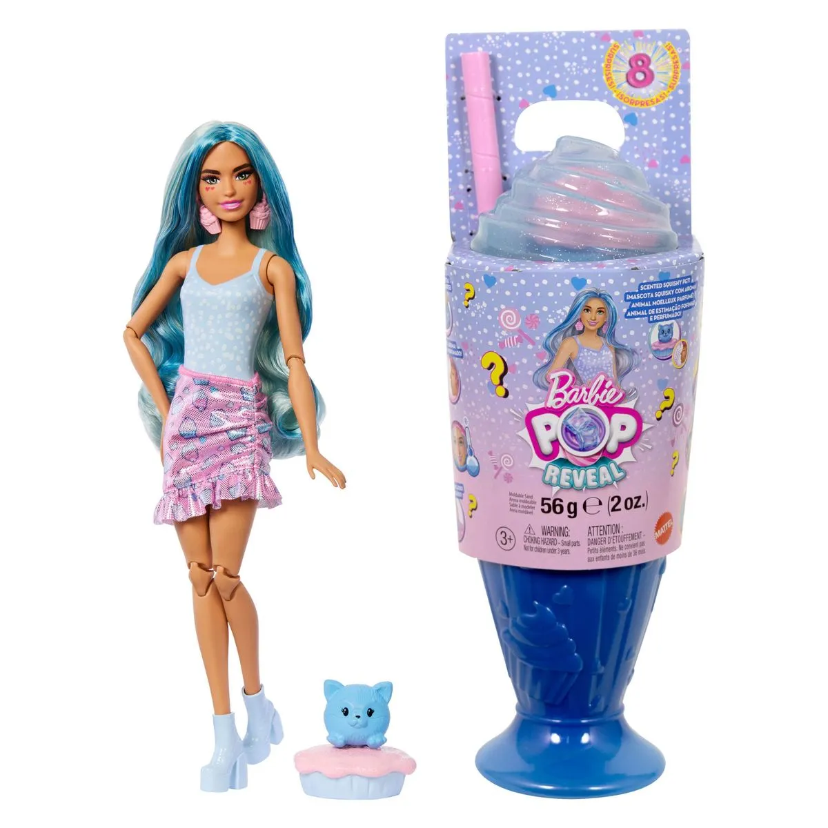Barbie Pop Reveal Doll - Blue