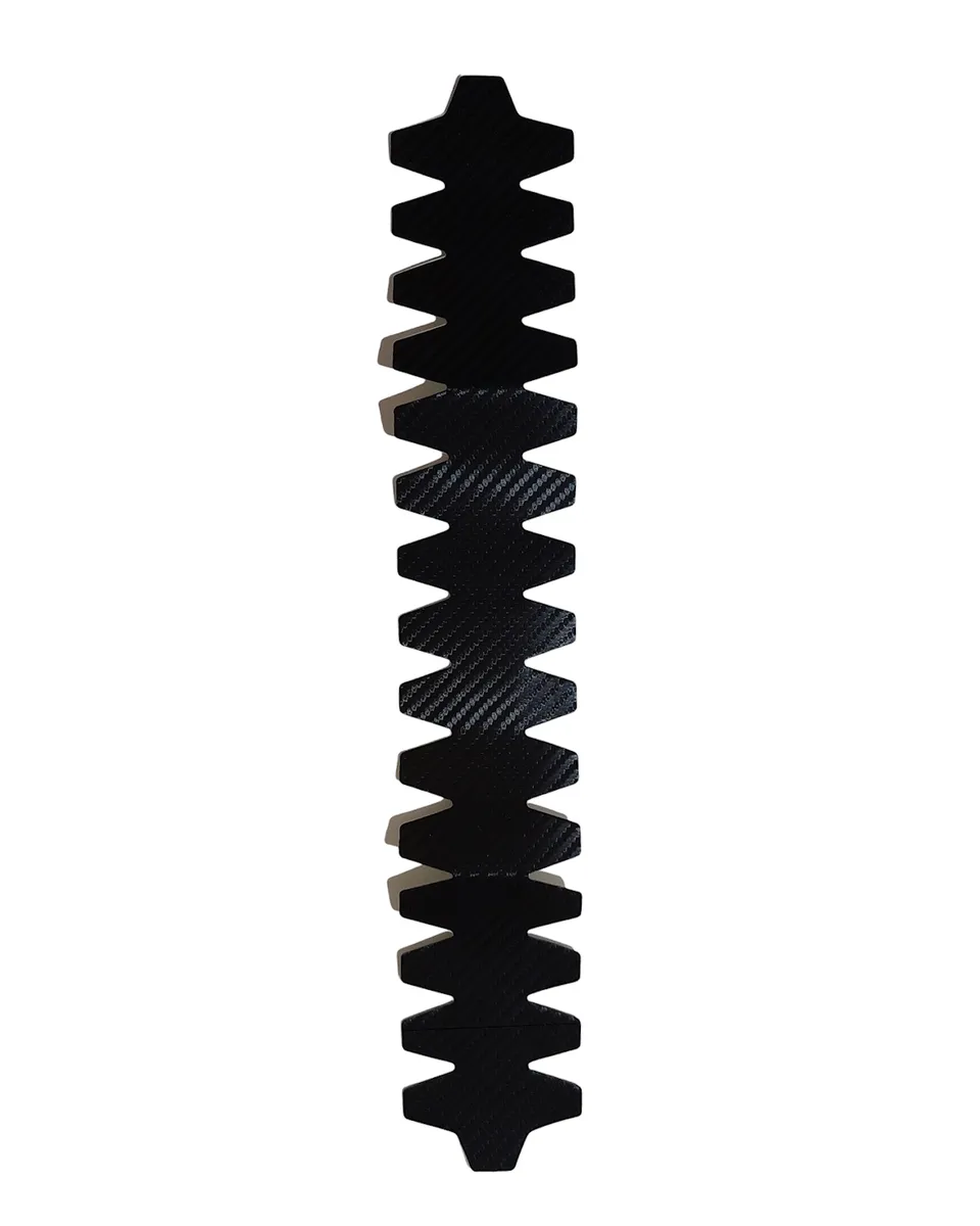 The Padel Plug Frame Protector - Black Carbon