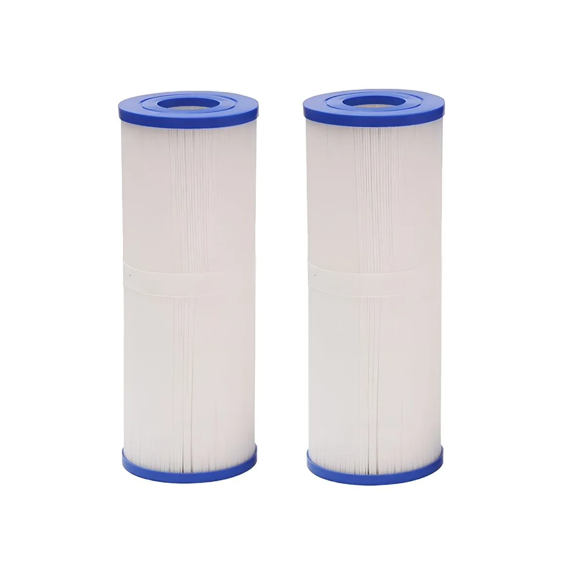 2 Pieces Spa Swimming Pool Cartridge Filter - White