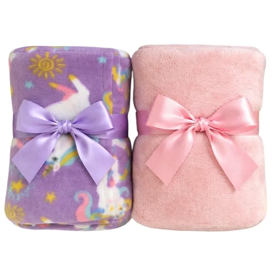 Unicorn Baby\Toddler Throw Blanket L
