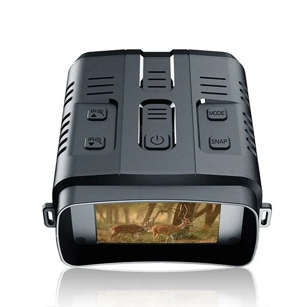 Day & Night Vision Binoculars: 10x Optical Zoom, 800m Range, 4K WiFi.