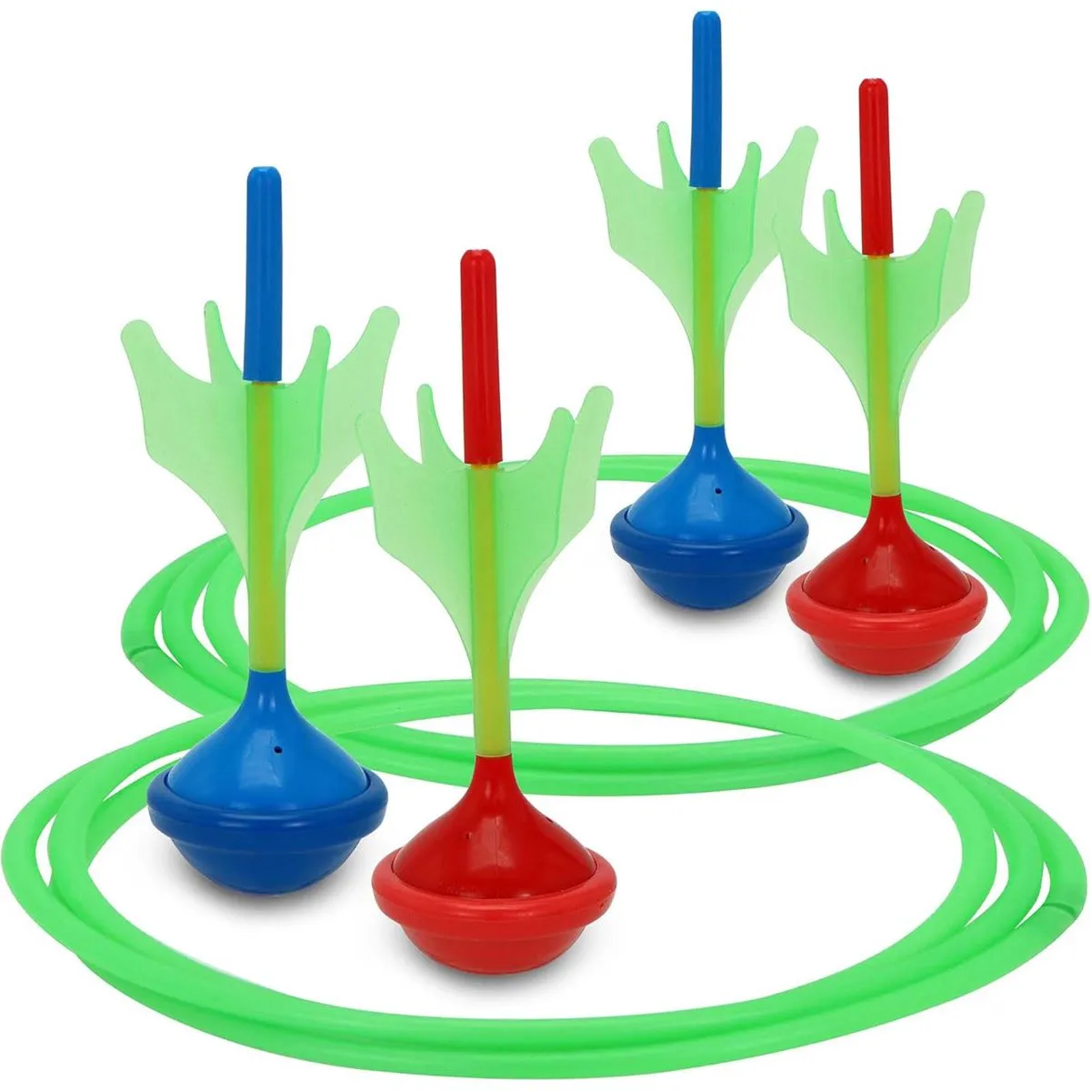 Lawn Darts Game Set for Family - Glow in The Dark Outdoor Lawn Games