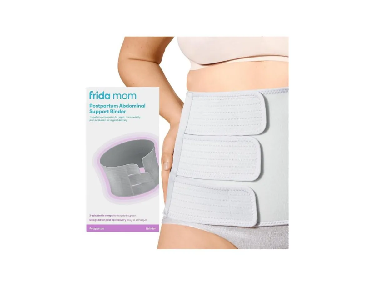 Frida Mom Belly Binder, Postpartum Essentials for Natural and C-Section