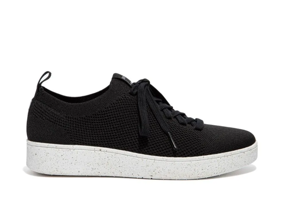 FitFlop Rally e01 Knit Trainers Black
